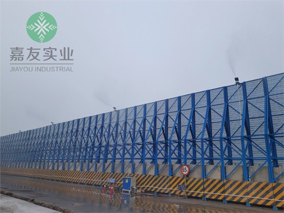 滄州黃驊港礦石港務(wù)有限公司港口碼頭霧樁噴霧抑塵項目4