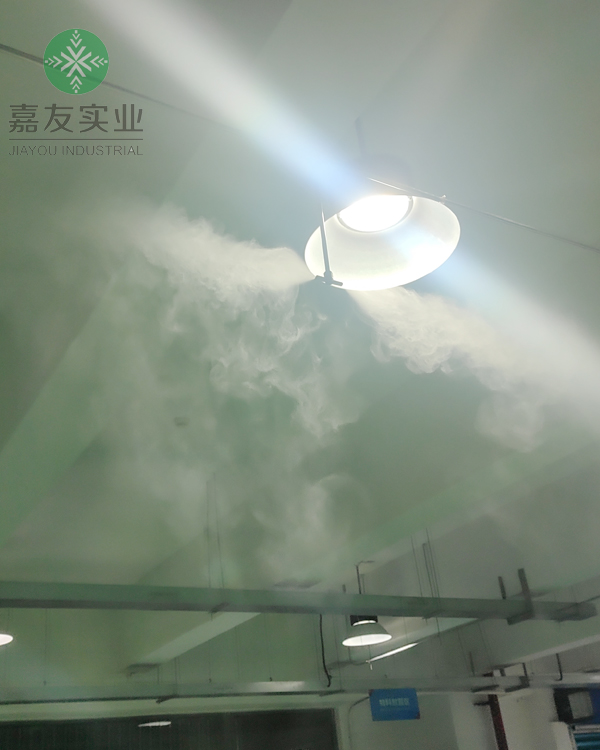 電氣設(shè)備生產(chǎn)車(chē)間高壓微霧加濕器
